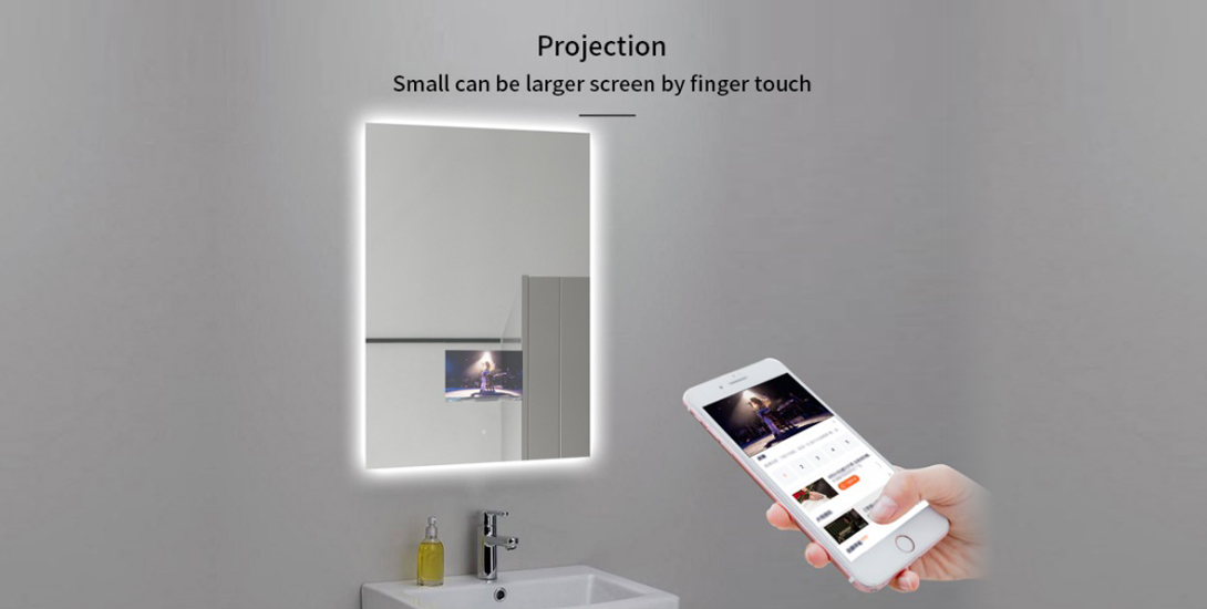 retangle smart mirror factory