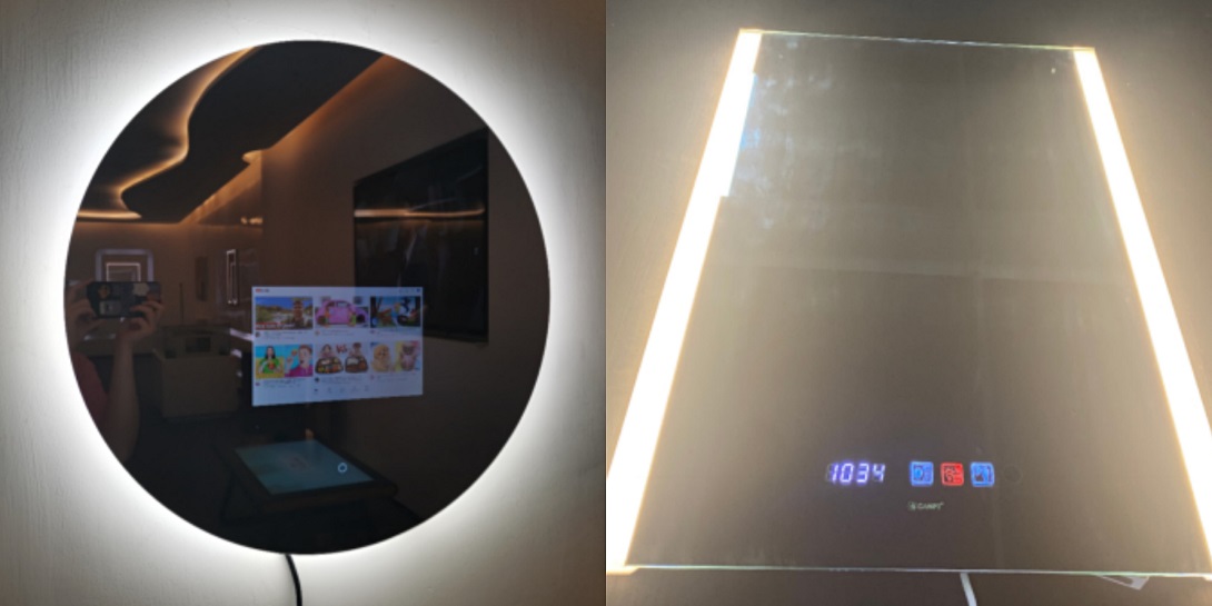 smart mirror cabinet factory