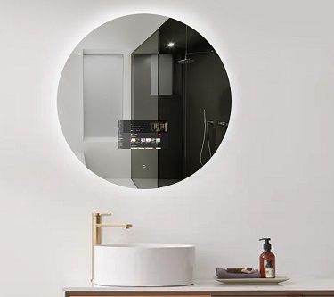 Умное зеркало Fitbathmirror с подсветкой против традиционного светового зеркала