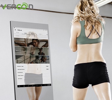 Умное зеркало Fitbathmirror Gym для фитнес-тренировок