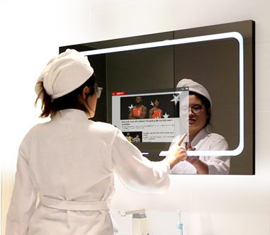 Ваше умное зеркало Fitbathmirror с приложениями